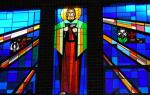 St Joseph IN GLASS  st aphonsus church wexford, PA