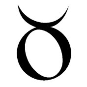 taurus symbol-font